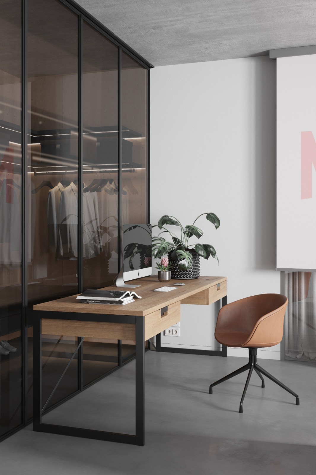 Лофт для фаната NETFLIX в ЖК Вавилов дом