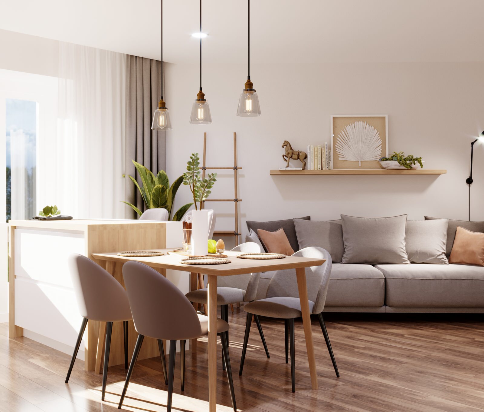 Кухня в скандинавском стиле