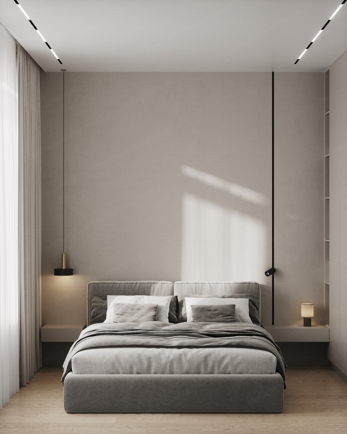 Дизайн проект 3 комнатной квартиры - ЖК Резиденция Архитекторов