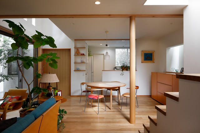 国立の家 scandinave-salle-a-manger