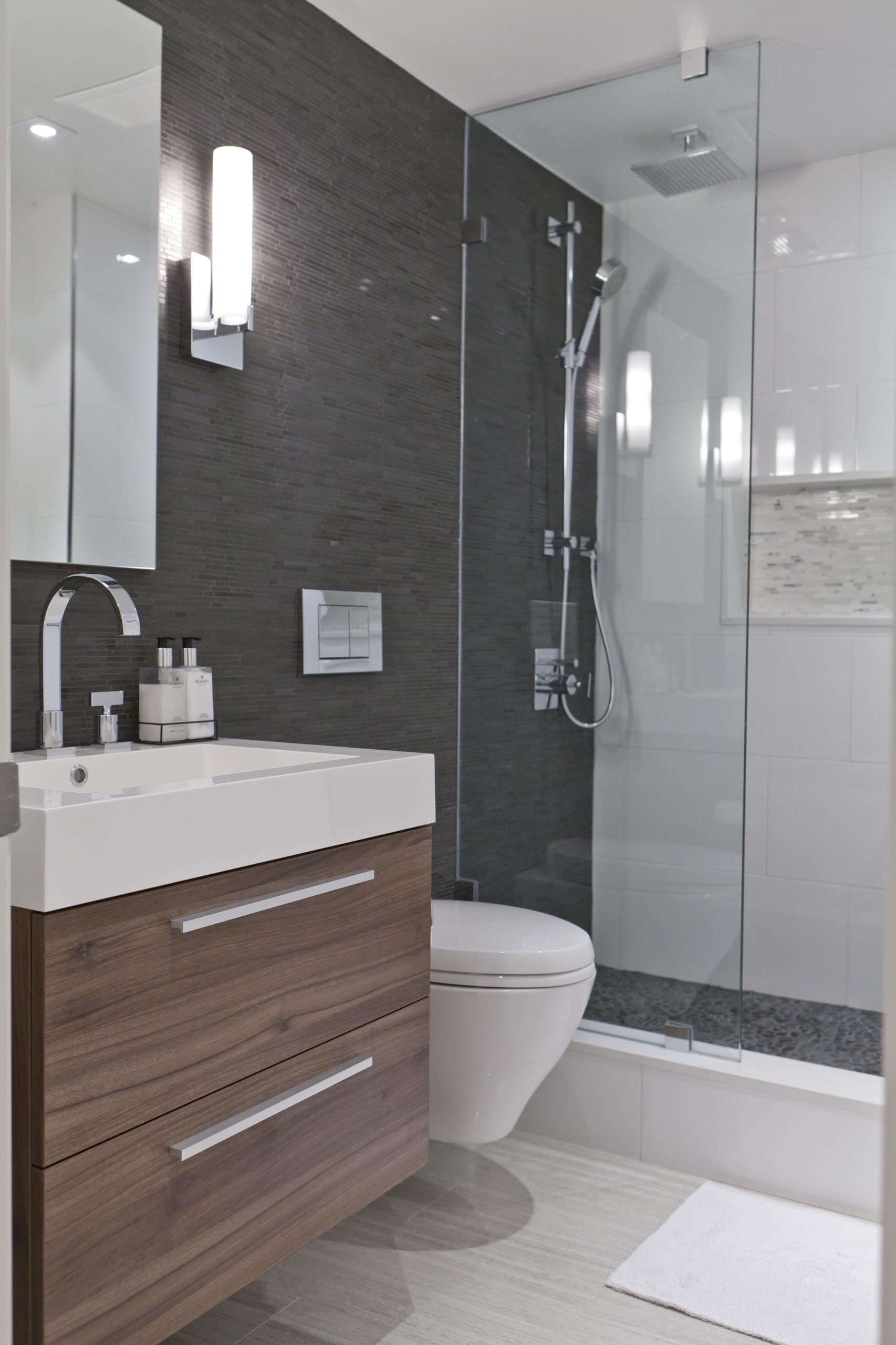 Bathed in Color: When to Use Gray in the Bath, image size:1706x2560