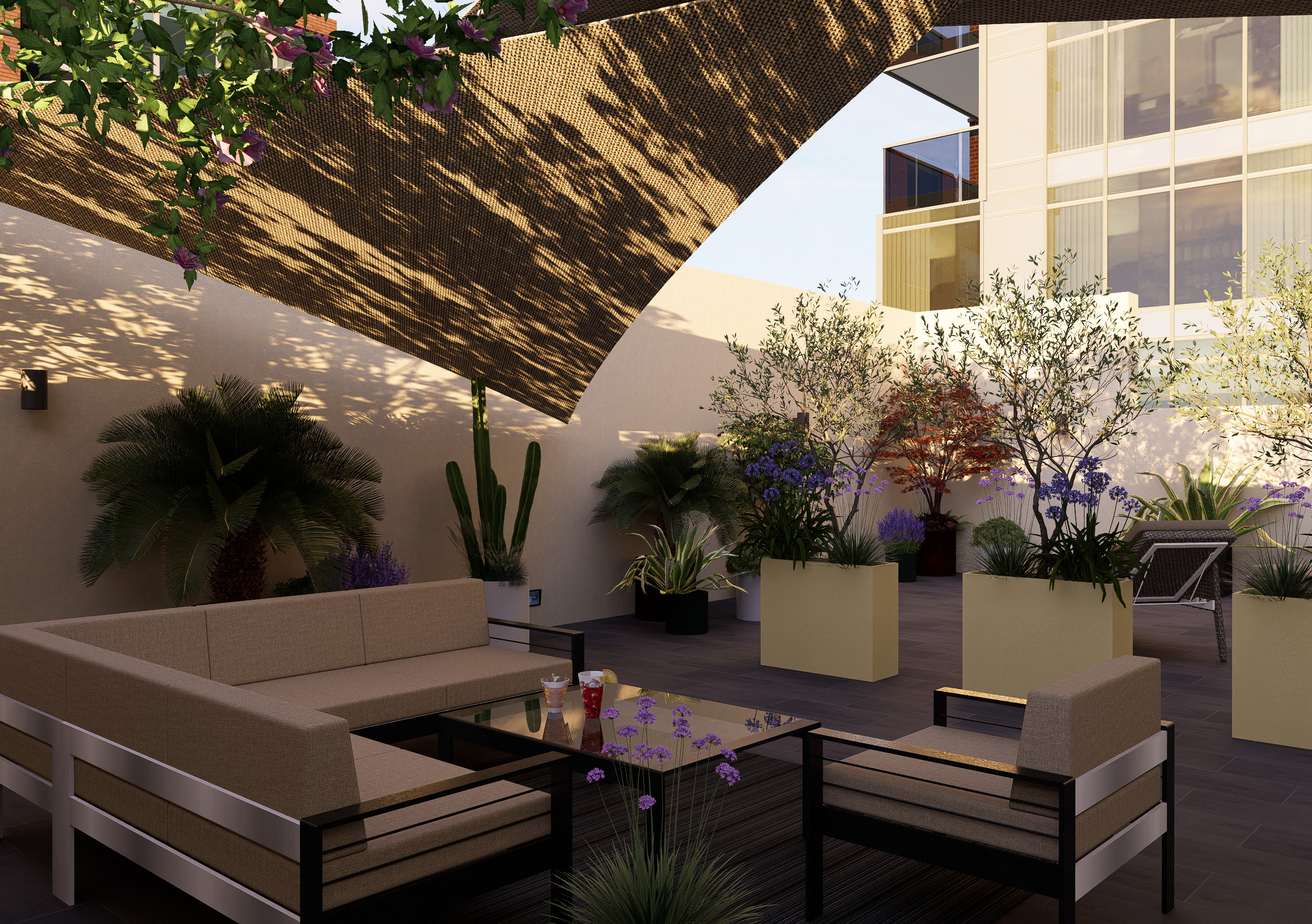 Una vita sulla terrazza romana