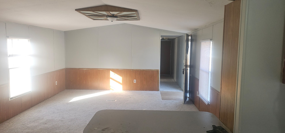 Mobile home remodel