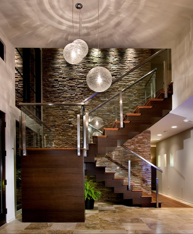 Photo of a modern staircase in Los Angeles.