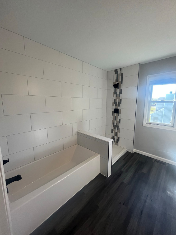 Waterfall Accent Bathroom