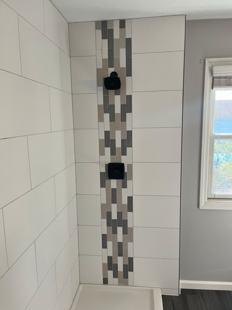 Waterfall Accent Bathroom