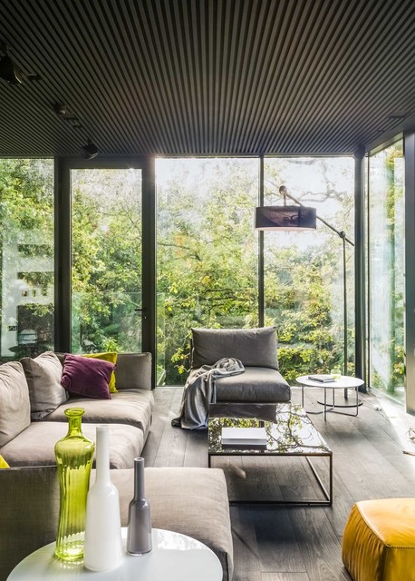Madeira House contemporary-vardagsrum