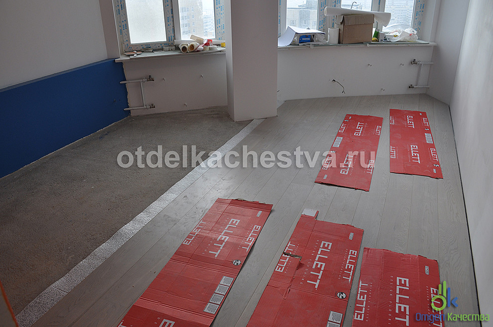 Фотографии "до": Ремонт 4-х комнатной квартиры на пр. Луначарского