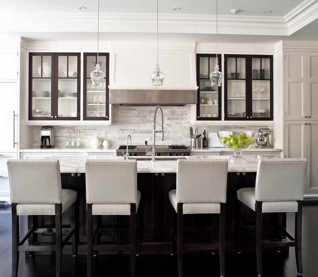 City Homes transitional-kitchen