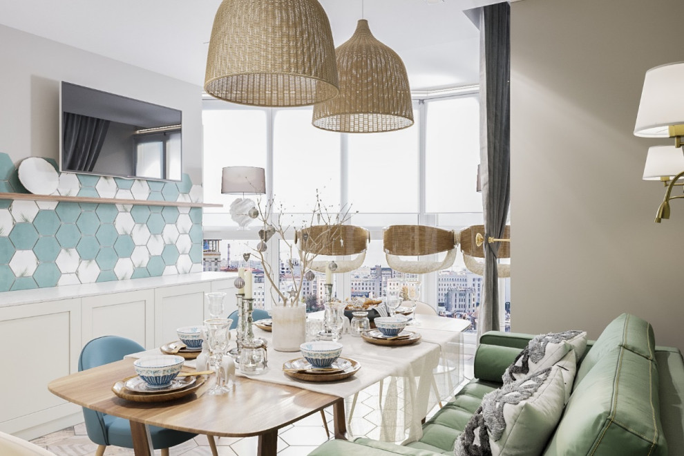 Шуваловские Высоты. Квартира для семьи с тремя сыновьями