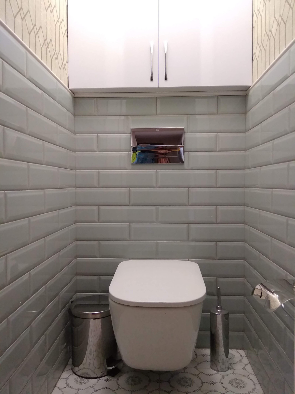 Маленький санузел. Реализация.