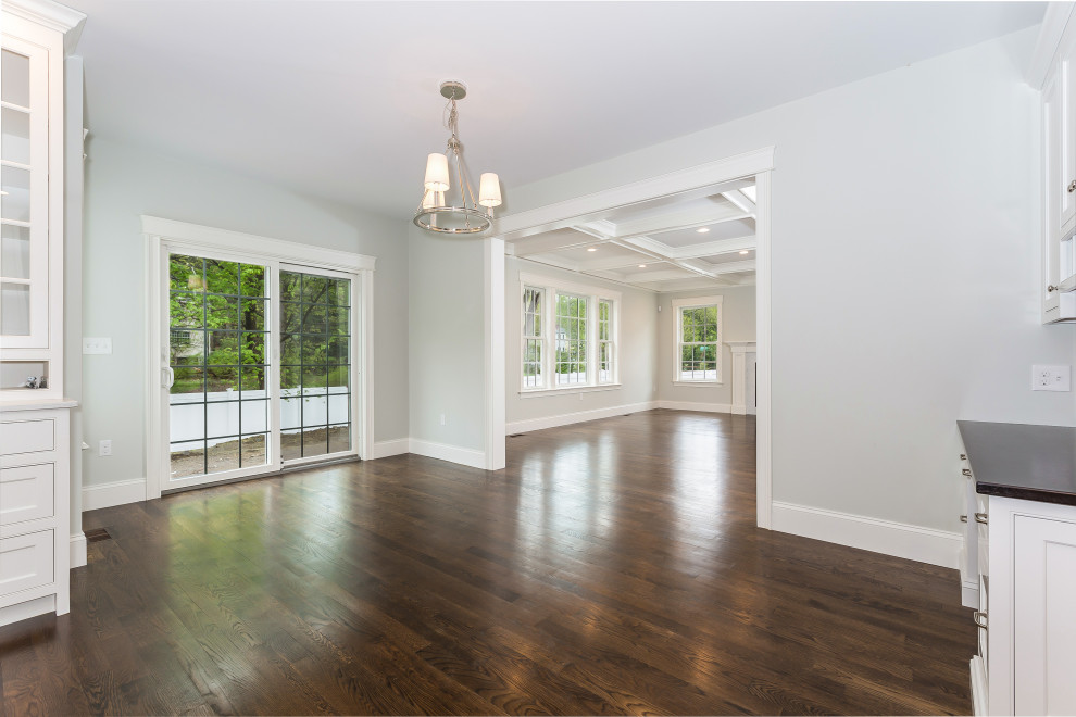Kitchen into Family Room