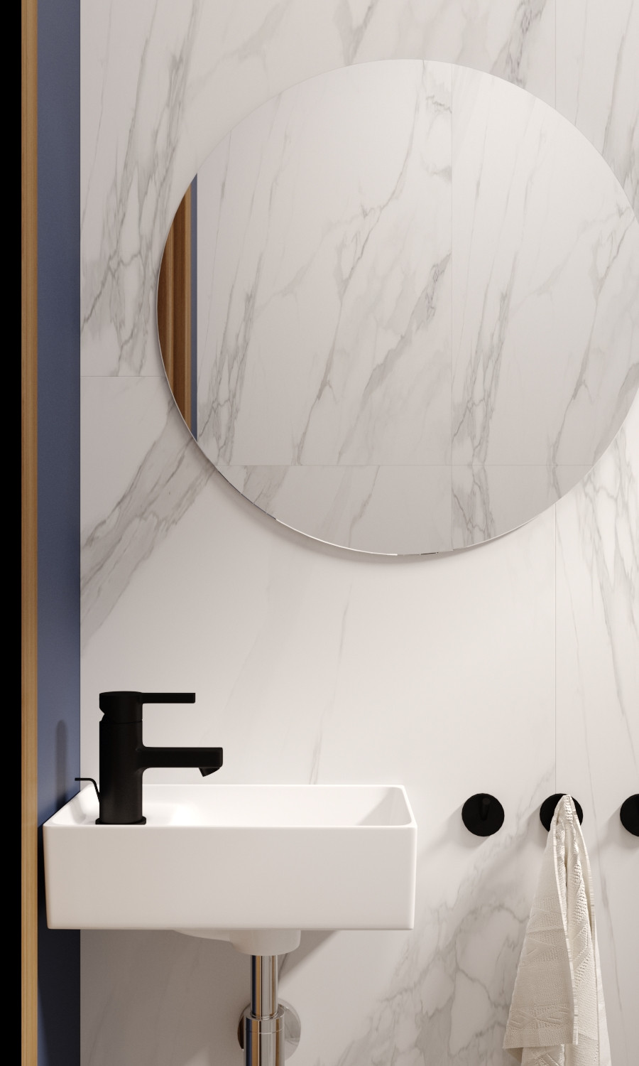 Дизайн проект ванной комнаты г.Котово