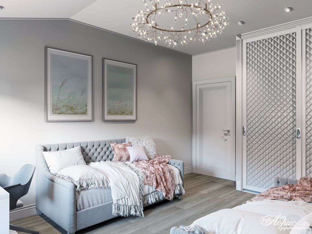 Дизайн квартиры для семьи с тремя детьми (ул.Чернышевского)