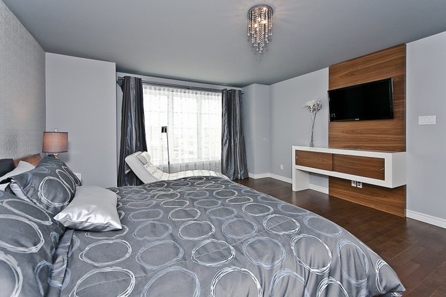 Portfolio - Chambre &agrave; coucher contemporary-bedroom