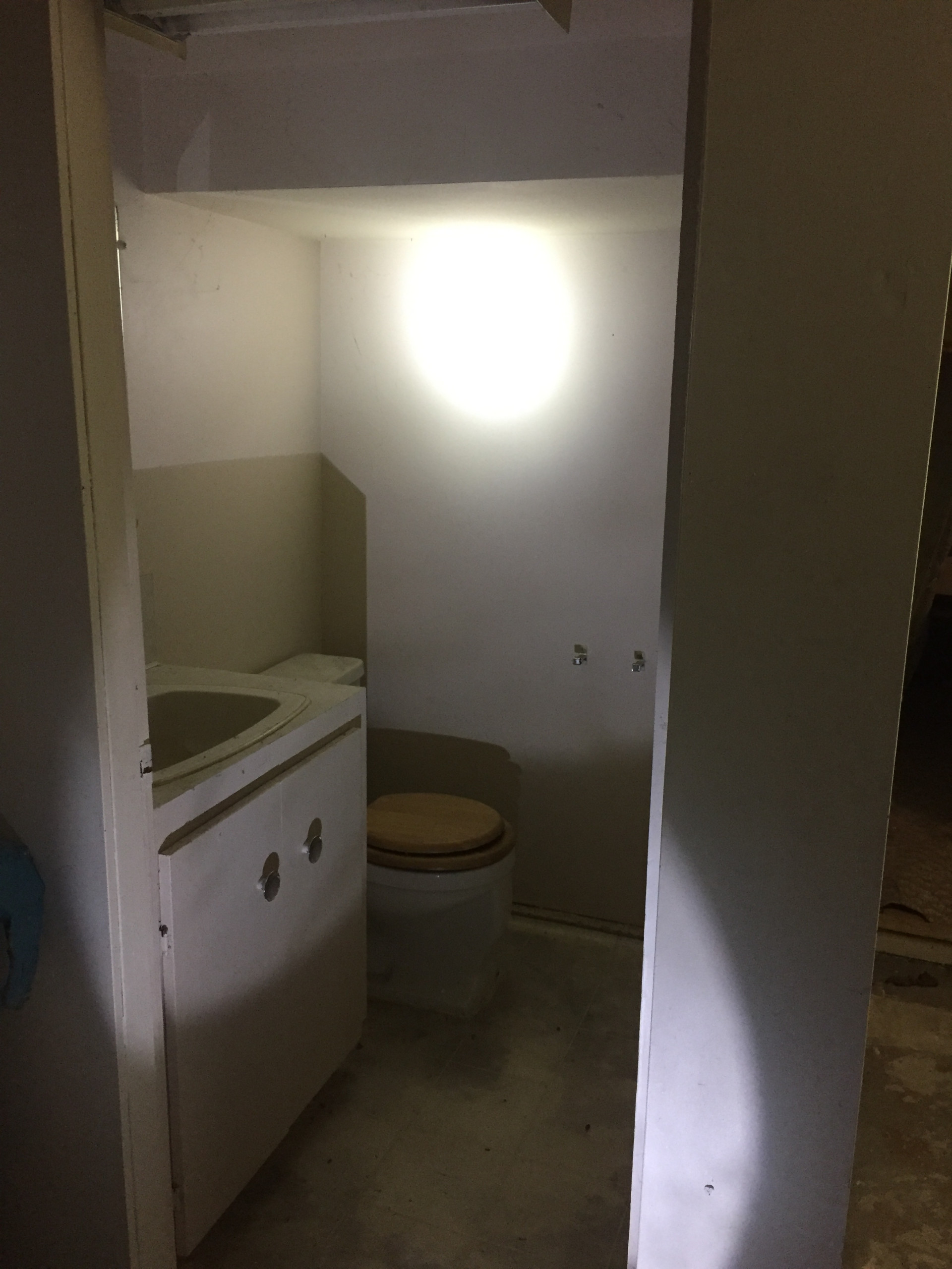 Garden Drive basement bathroom / laundry room