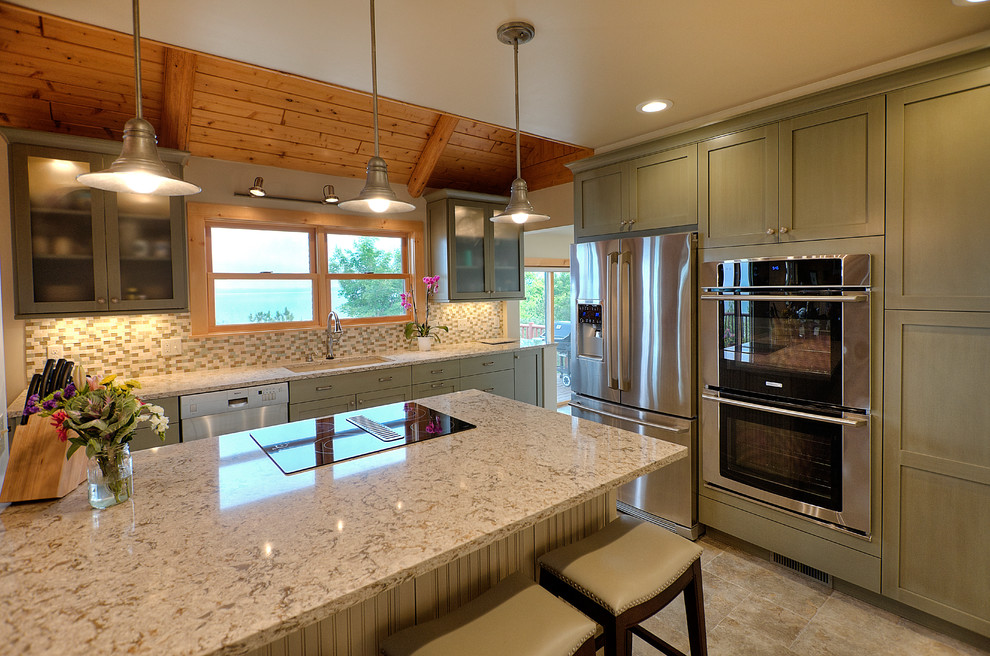 Kitchen - transitional kitchen idea