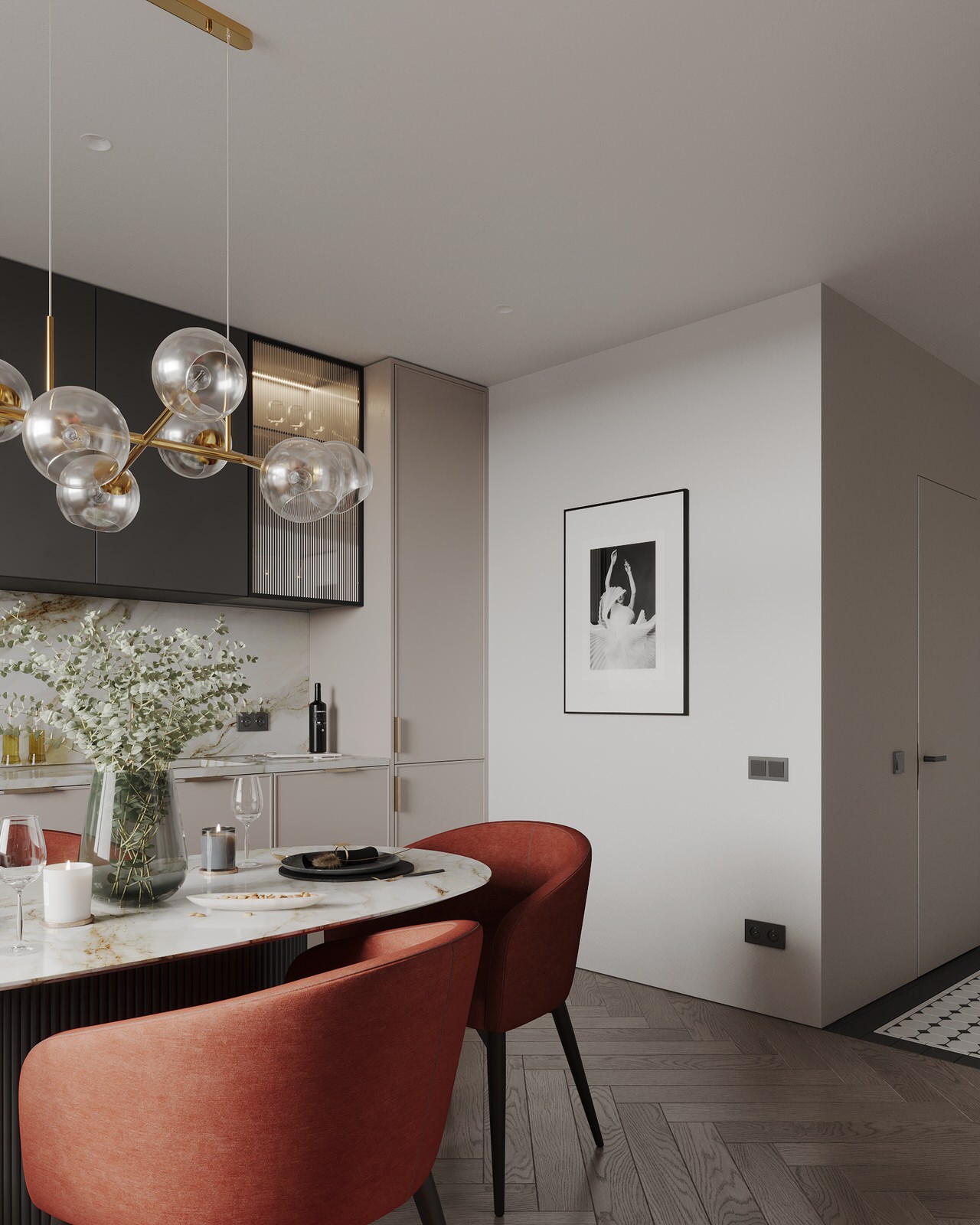 Дизайн квартиры в ЖК «Discovery Residence»