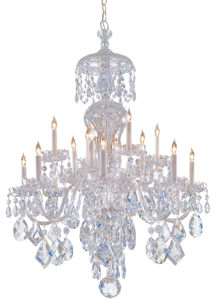 Crystorama 1048-CH-CL-MWP Chandelier