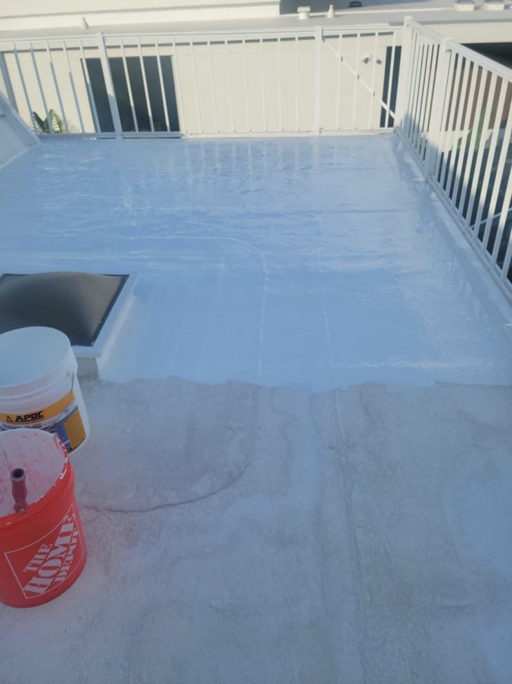 Exterior Flat Roof Waterproofing System