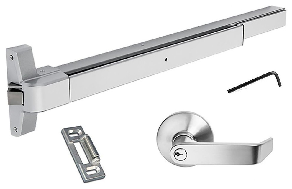 Dynasty Hardware Push Bar Panic Exit Device And Exterior Lever