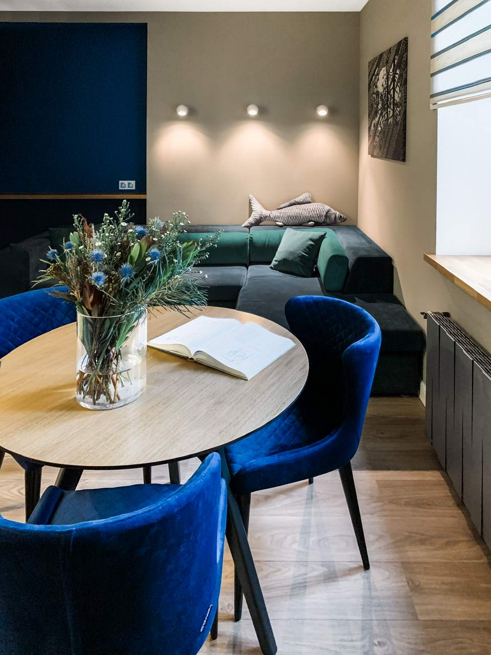 Квартира с прозрачной ванной