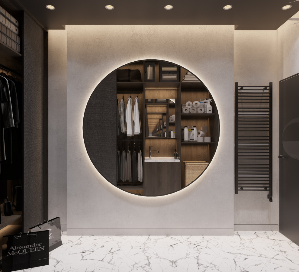 Концепт проект Гардероб-прачечная