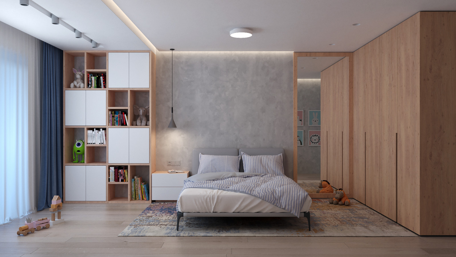 Дизайн проект квартиры в ЖК "Феникс" 140 кв.м.