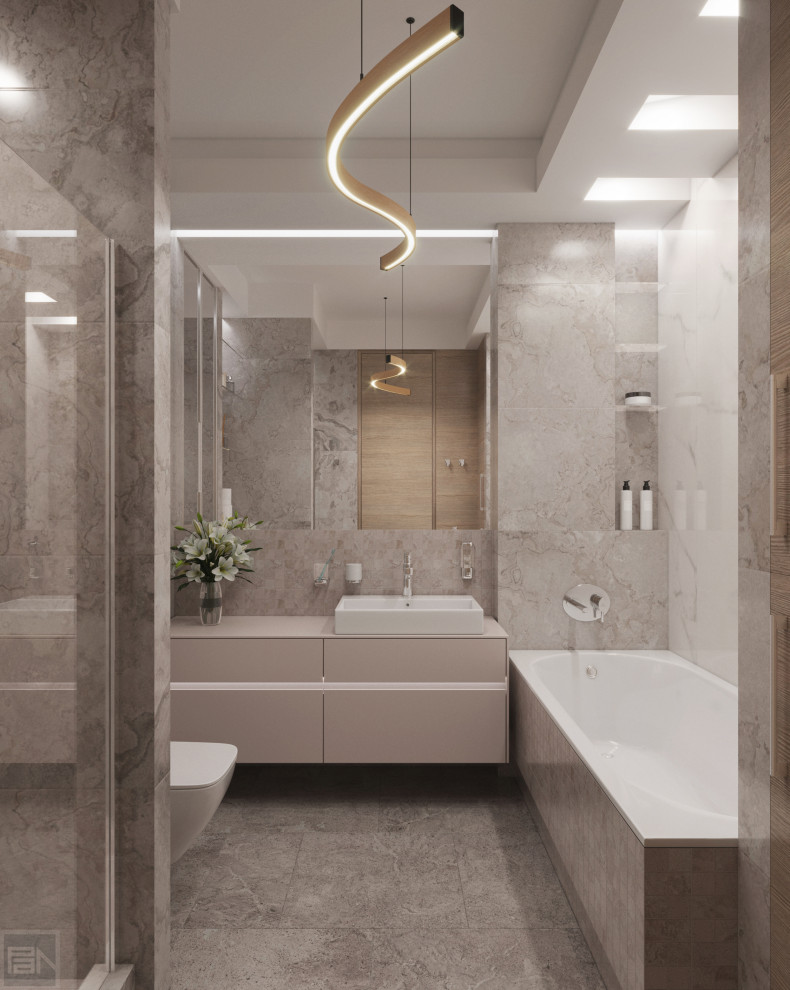 Дизайн-проект квартиры в ЖК "Фьюжн парк"