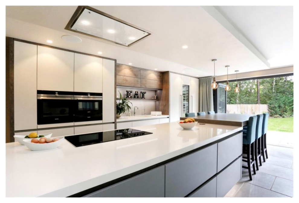 Kitchen Island with dining area