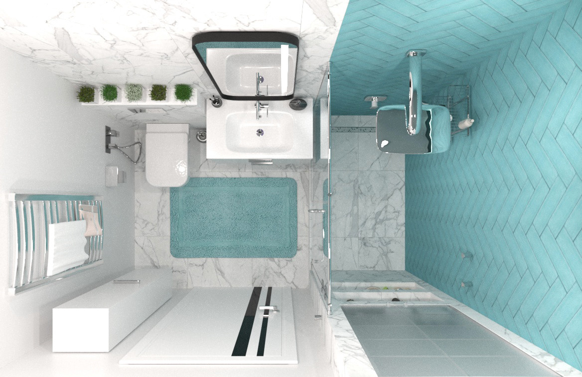 Визуализация дизайн-проекта 3-х комн. квартиры