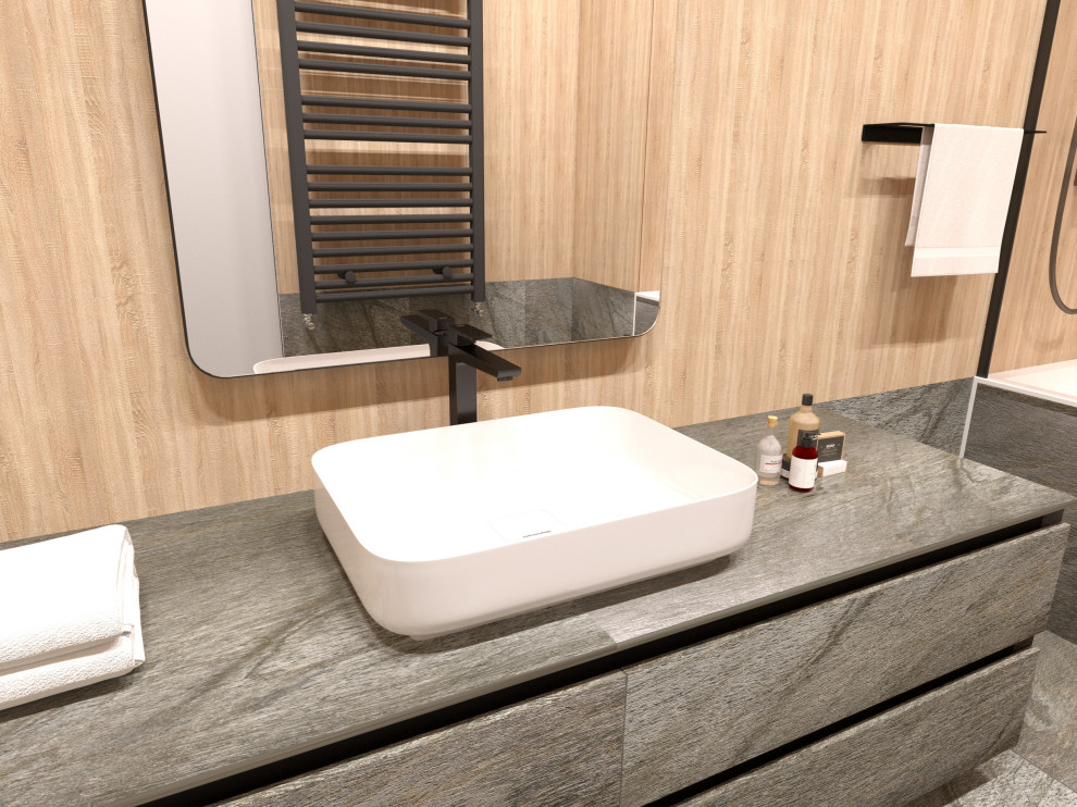 Современный интерьер двухуровневой квартиры