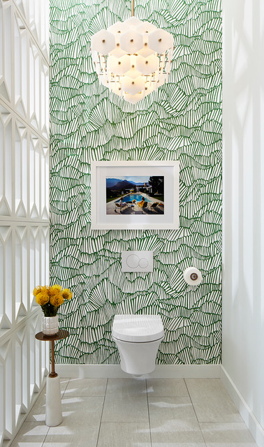 Palm Springs Modern Bathroom - Midcentury - Powder Room - Dallas - by ...
