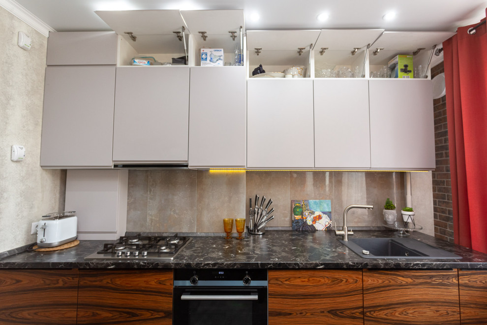 Кухня из шпона