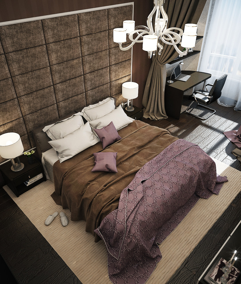 The apartment interior in the style Contemporary