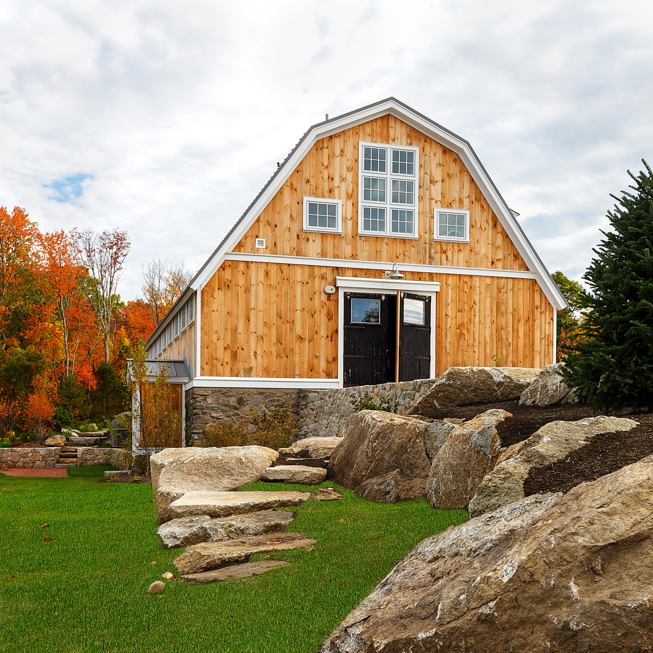 Gambrel Roof Barn House Plans