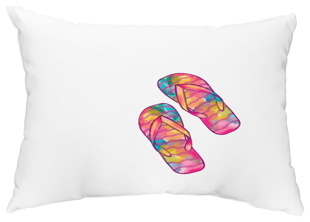 Rainbow Flip Flops 14