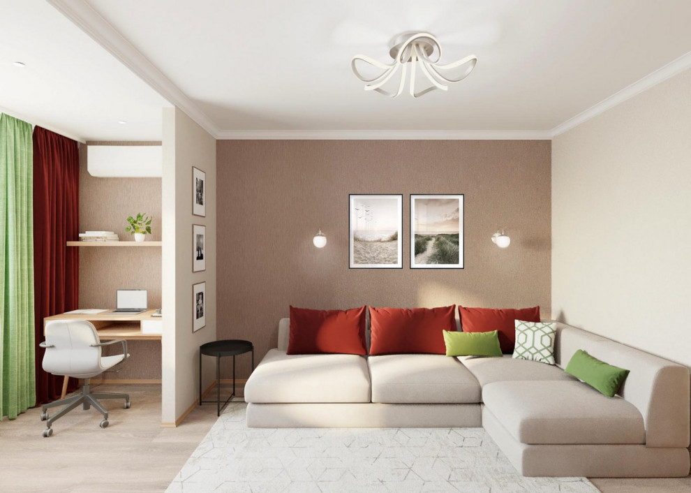 Дизайн трехкомнатной квартиры в панельном доме