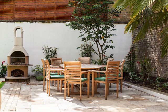 Model Projects  - Warwick Gardens London contemporary-courtyard