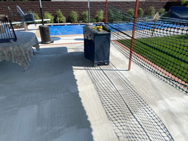 Backyard Redo contemporary-patio