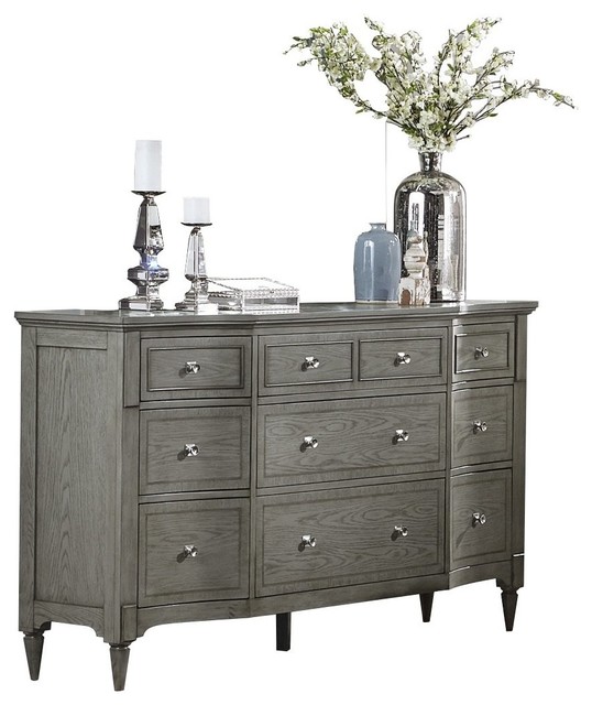 Arbon French Country Dresser Gray Traditional Dressers By Amoc
