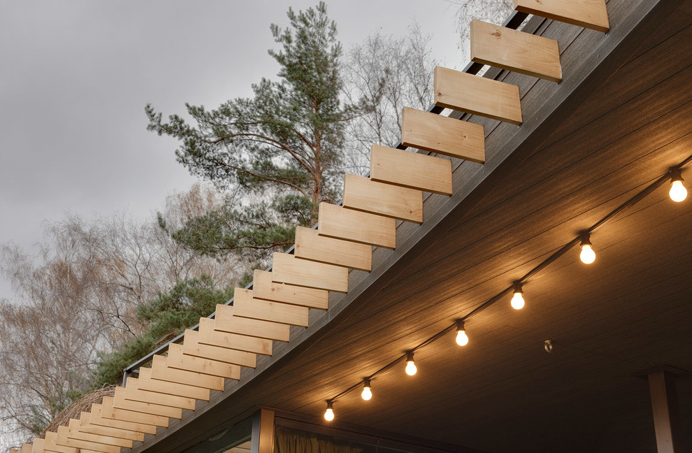 Зона барбекю в загородном доме