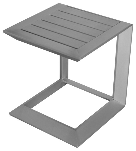 Leaf Side Table Aluminum Contemporary Outdoor Tables By Leaf Side Table Aluminum
