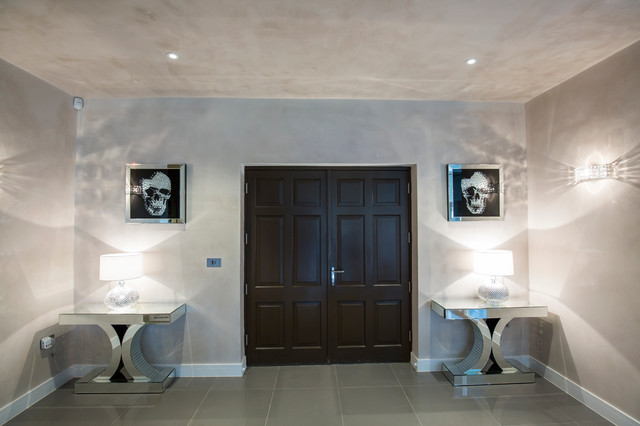 Maypole Hall contemporary-entrance