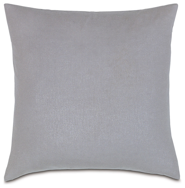 Elsa Shimmer Decorative Pillow, Gray, 22"x22"