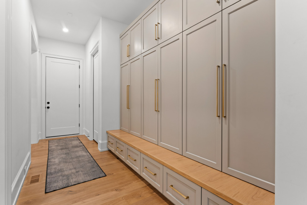 Home design - transitional home design idea in Charlotte