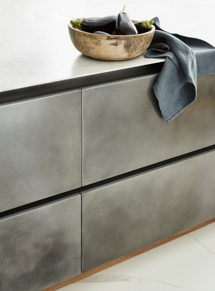 Contemporary kitchen in Kent.