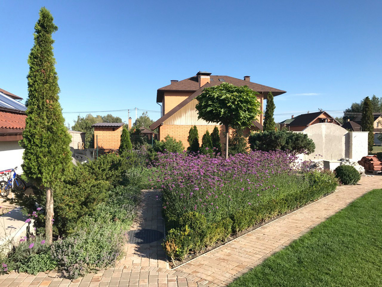 Сад в Тосканском стиле