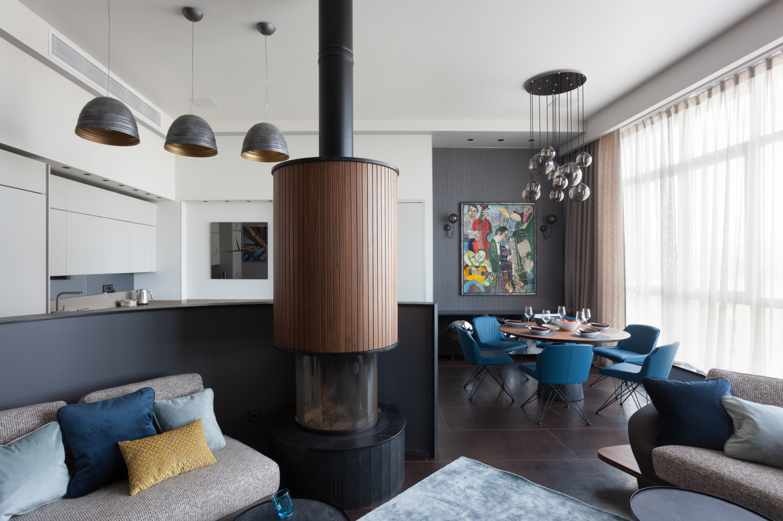 Америка 70-х для журнала "Интерьерный"