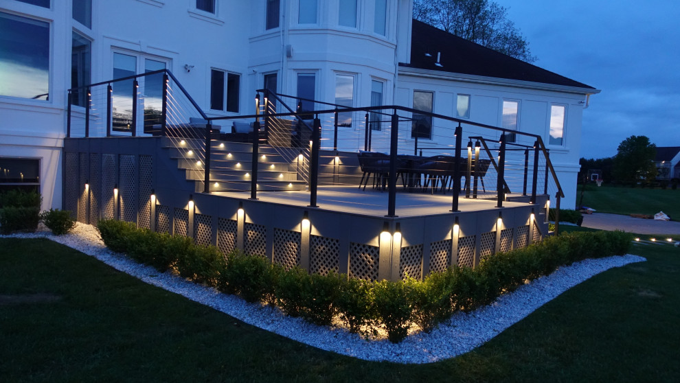 Two Tier Deck - Modern - Deck - New York - by AMA Development NJ Inc ...